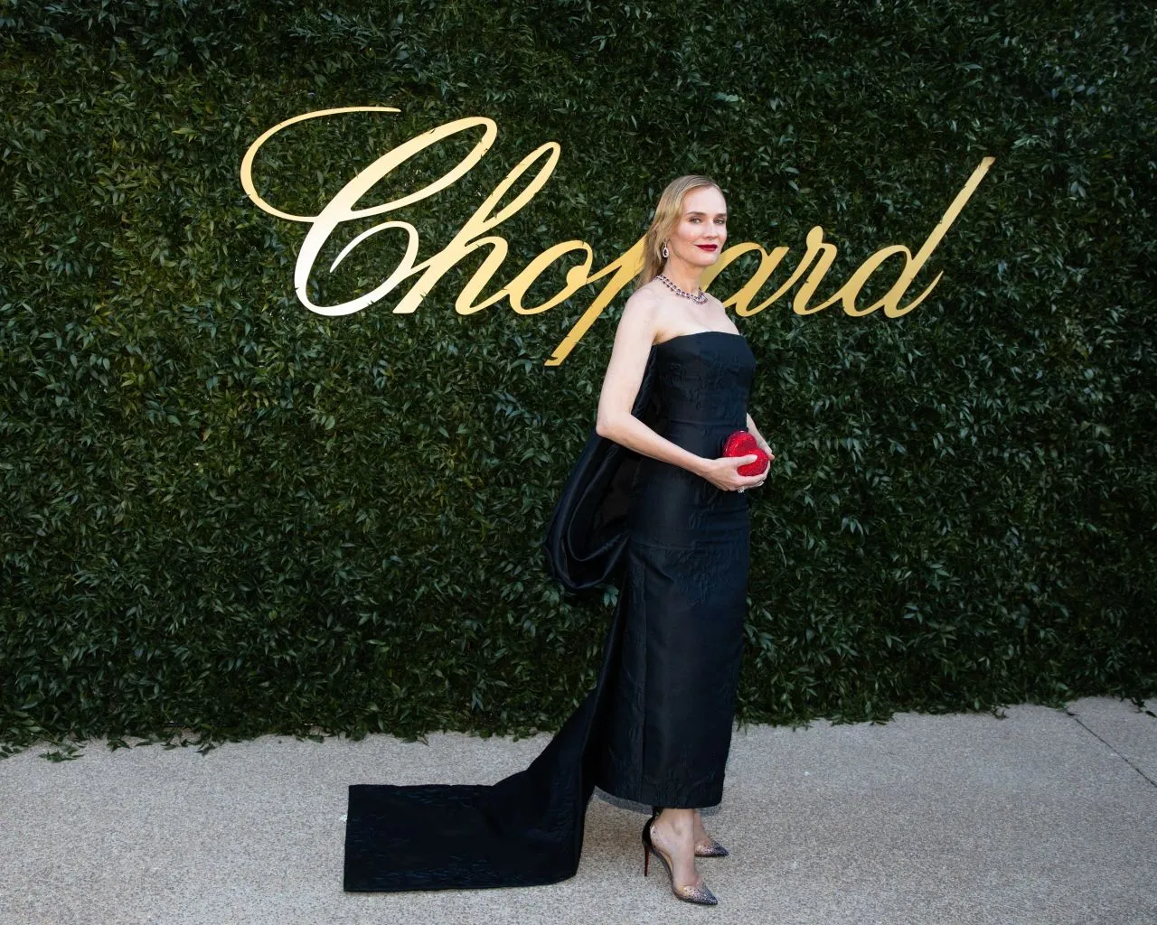 DIANE KRUGER AT CHOPARDS ONCE UPON A TIME DINNER AT IN ANTIBES